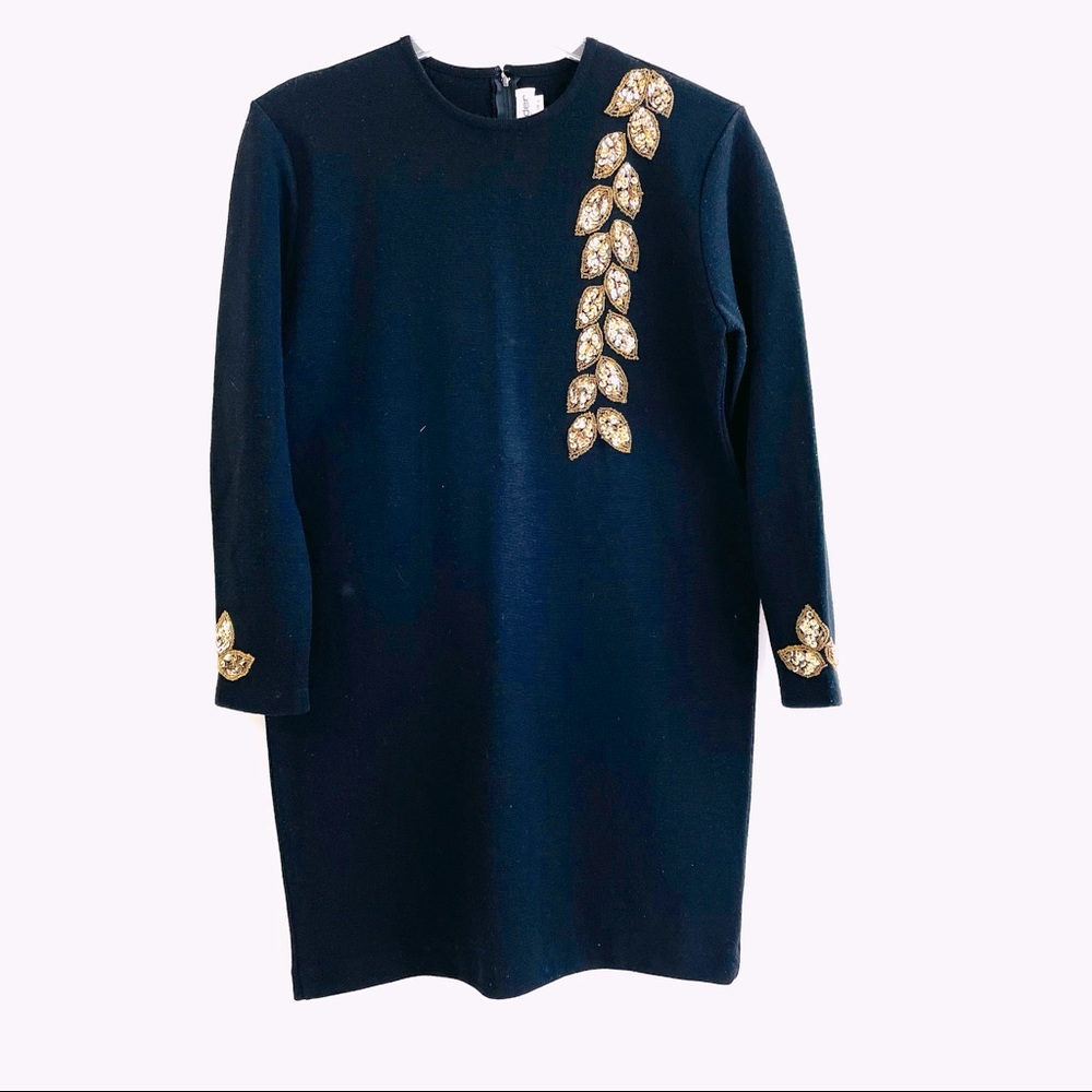 Vintage Outlander Midi Knit Dress L